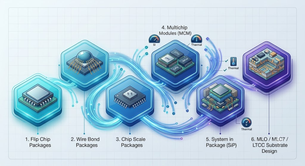 Advanced Semiconductor Packaging Structural Roadmap